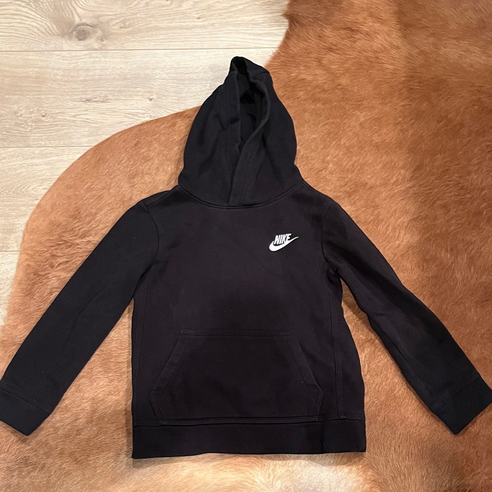 Nike Kids Black Pullover Hoodie